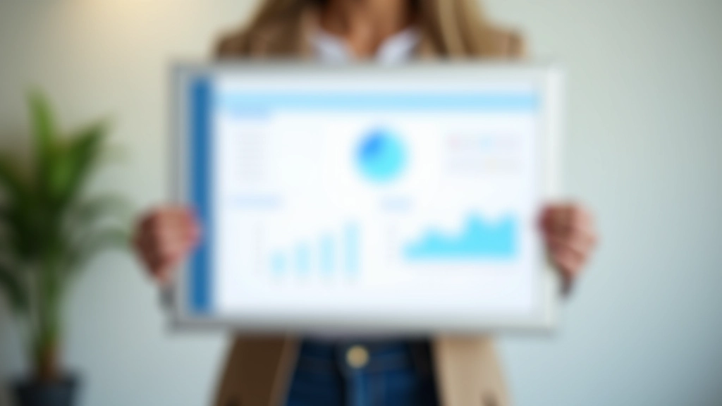 Tableau de bord financier avec graphiques