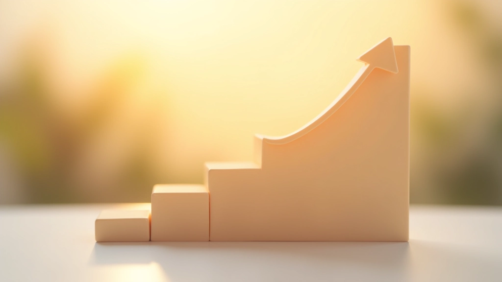 Graphique montrant la progression d'une épargne d'urgence au fil des mois