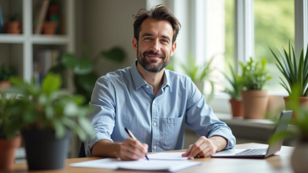 Personne prenant des notes et planifiant un budget de rétablissement financier après un imprévu